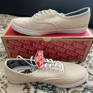 Vans canvas low pro neutral shoes